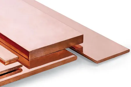 Медная шина 10х100х3000